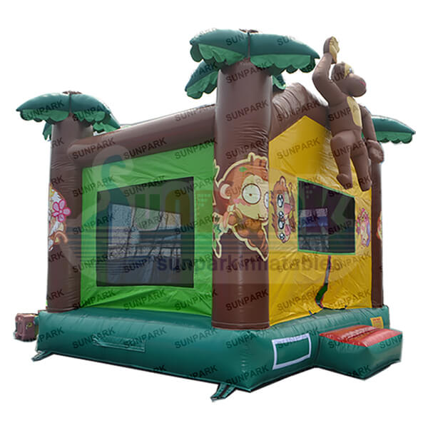 Jungle Monkey Bouncy Castle