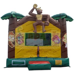 Monkey Theme Bounce House