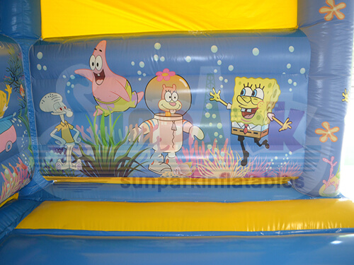 Spongebob Castle Inflatable Details