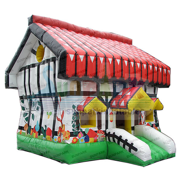 Crazy Cottage Inflatable Bouncer