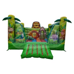 Jungle Inflatable Bounce House