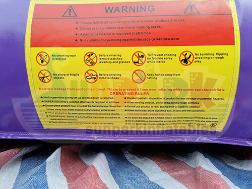 Birthday Cake Bounce House​ Details