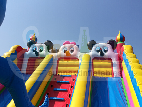 Disney Blue Cat Inflatable Slide Details