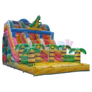 Double Inflatable Slide