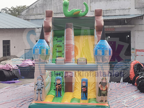 Dragon Castle Inflatable Slide Details
