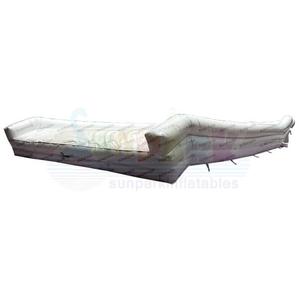 Airbag Snowboard Jump